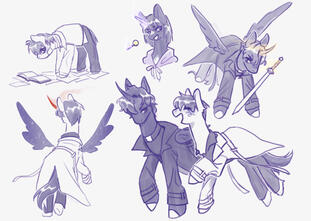 ORV as ponies (real not clickbait)