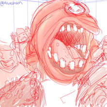 Spirited Away alt ver sketch