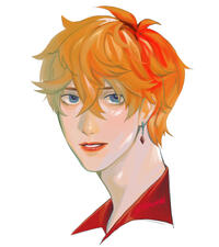 Childe from hit game Genshin Impact